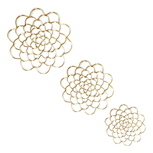 Soporte Para Arreglos Florales, Oro 4 5 6 Pulgadas