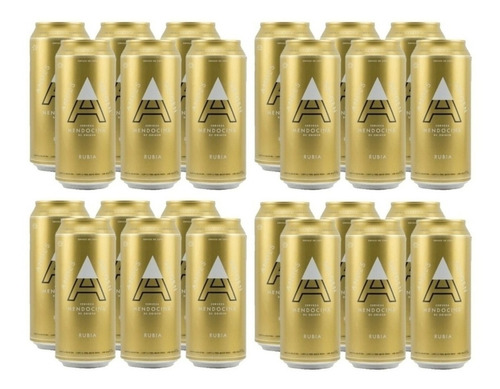 Cerveza Andes Origen Rubia 473 Ml Pack X24