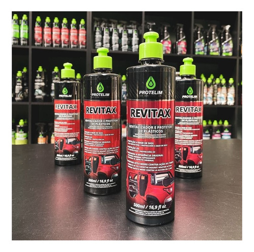 Revitax Protelim 500ml Revitalizador Plasticos Sio2