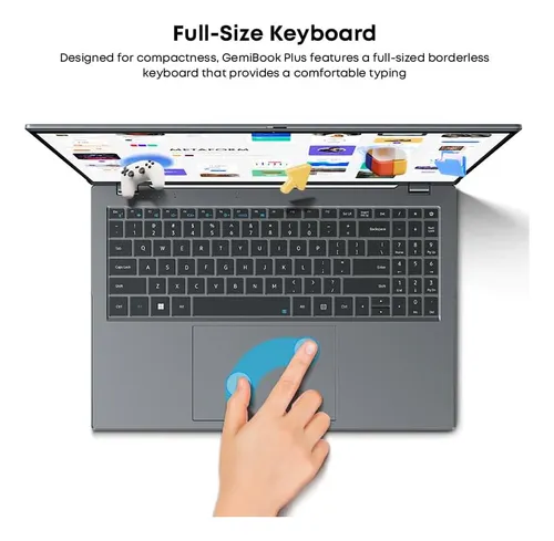 Chuwi Portátil 15.6 Pulgadas, 8gb Lpddr5 Ram 256gb Ssd, I...