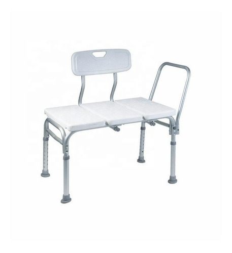 Imagen 1 de 4 de Silla De Baño Banco De Transferencia Aluminio Antideslizante