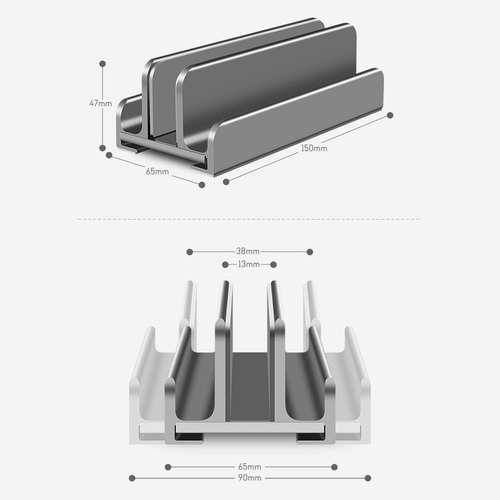 Soporte De Base De Soporte Vertical Para Computadora
