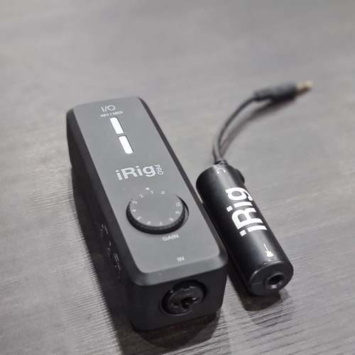 Interface De Áudio E Midi Irig Pro I/o Ik Multimedia Usado 