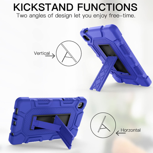 Funda Para Samsung Galaxy Tab A7 Lite Antigolpes Color Azul Azul