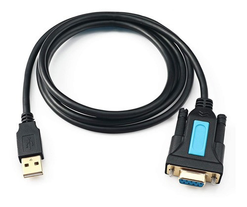 Adaptador Con Cable Usb 2.0 Generic Serial Cable Macho A Rs232 Hembra Con Chip Pl