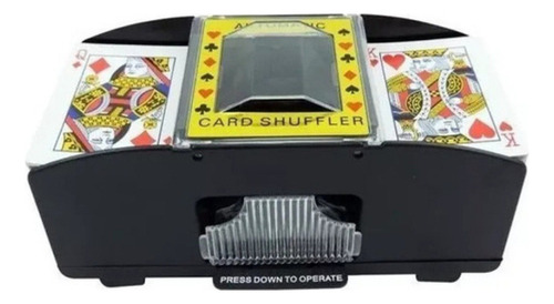 1 Mezclador Automático De Cartas Shuffler Poker Uno Deck