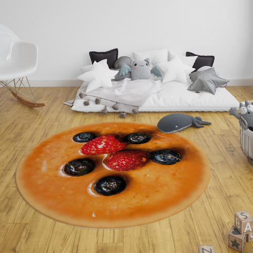 Cobija Frazada Manta Polar Hot Cake 150 X 150 Cm Color Fresa