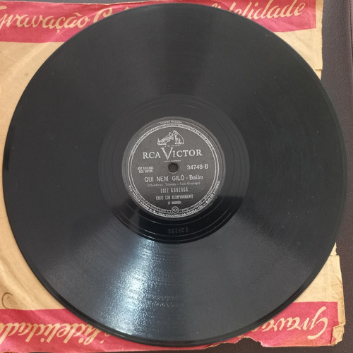 78 Rpm Luiz Gonzaga - Vira E Mexa - Qui Nem Giló