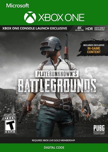 Playerunknown's Battlegrounds (pubg) [ Xbox One ] Region: Gl