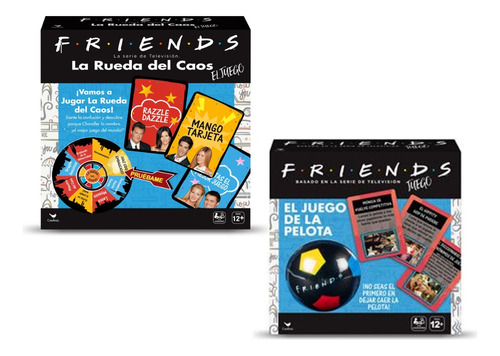 Juegos Friends Rueda Del Caos Y Juego De Pelota Originales