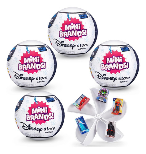 Huevos Mini Brands Disney Incluye 5 Personajes Sopresa 