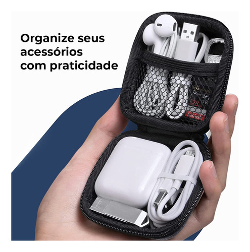 Microfone Lapela Boya By-v10 P/iPhone 15/android Rosa + Bag