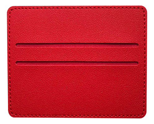 Funda Minicartera De Piel Con Múltiples Ranuras Para Tarjeta