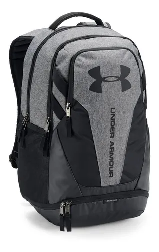 Mochila Under Armour Storm Hustle Impermeable Gris Jaspe