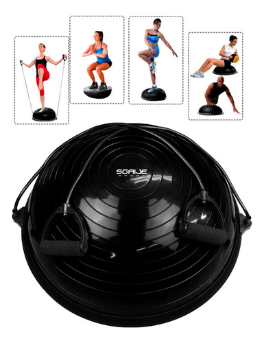 Pilates Yoga Tipo Pelota Bosu 65cm Equilibrio Zone