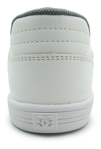 Tenis Dc Shoes Notch Sn Mx Adbs300361 Wgy White/grey Joven
