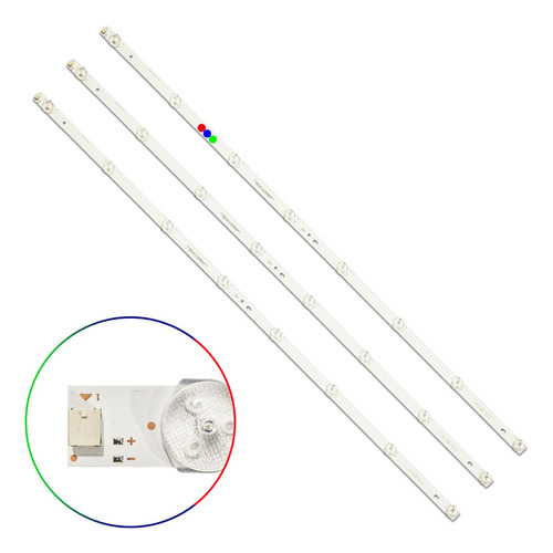 Kit Leds Panasonic Tc-40ds600x / Tc-40ds600 - Aluminio, Nvo