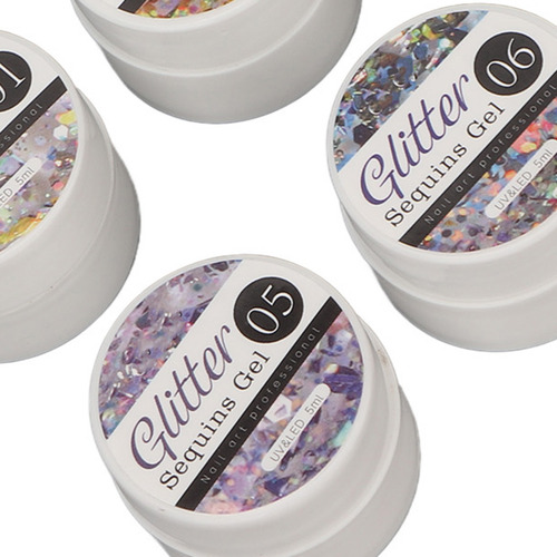 Sistema Del Esmalte De Uñas Del Gel Del Brillo Esmalte De