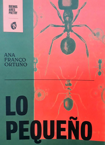 LO PEQUEÑO, de Ortuño, Ana Franco. Serie N/a, vol. Volumen Unico. Editorial Buenos Aires Poetry, tapa blanda, edición 1 en español