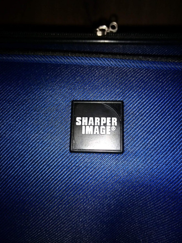 Valija Grande De Tela Marca Sharper Image