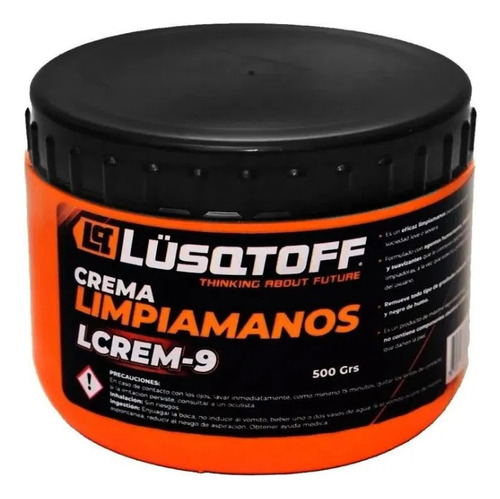 Crema Pasta Limpiamanos Uso Industrial 500gr Lusqtoff