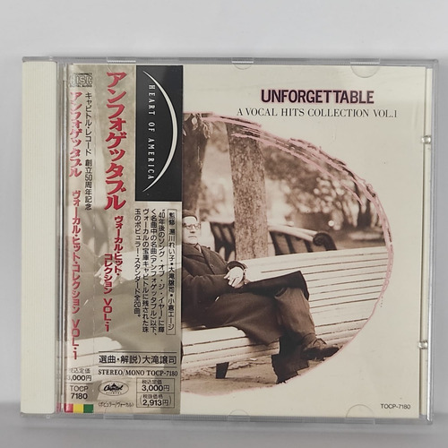 Unforgettable A Vocal Hits Collection Vol.1 Cd Jap Obi Usado
