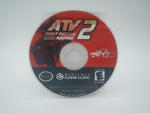 Atv Quad Power Racing 2 Game Cube Gamers Code*