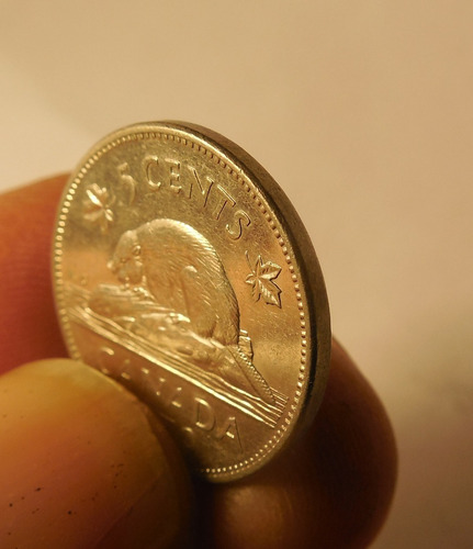 Moneda 5 Centavos. Canada, 1979. Reina Isabel (Usado)