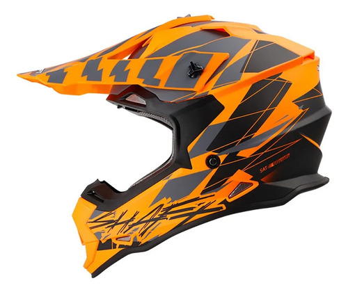 Casco Shaft Pro Mx08 Certificado Tipo Cross Off Road