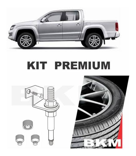 Antirrobo Premium  Bkm Rueda Auxilio  Amarok 2010  Al  2016