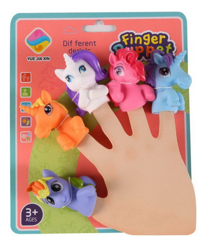 Set Títeres De Unicornios (5u)