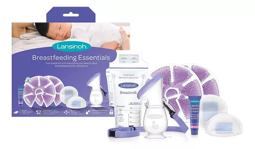 Kit Esencial Para Lactancia, Bolsas , Gel Pads, Crema