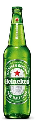 Kit 6 Cerveja Heineken C/ Vasilhame Retornavel 600ml