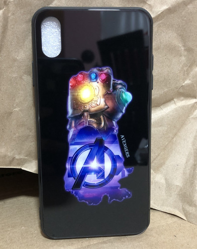 Case Luminoso Para iPhone XS Max Thanos