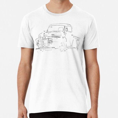 Remera 1952 Ford F1 Antique Pickup Truck  Algodon Premium