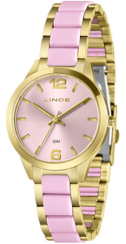 Relógio Lince Feminino Ref: Lrt4800l36 R2kr Fashion Bicolor