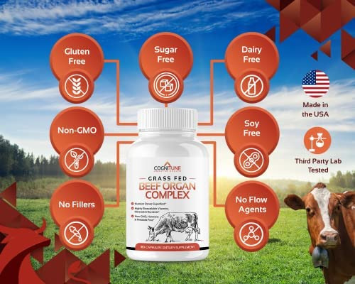 Suplemento De Órgão De Carne Bovina Alimentada Com Capim Co
