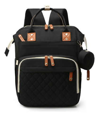 Dos Bolsos De Hombro New Bag 2023 Black Mochila Baby Mother