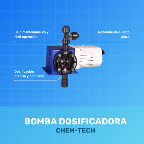 Bomba Dosif. Hipoclorito Pulsafeeder 68 Gpd 100psi Chem-tech