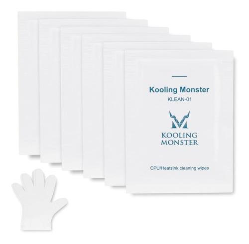 Kooling Monster Klean-01, Removedor De Pasta Térmica, Toalli