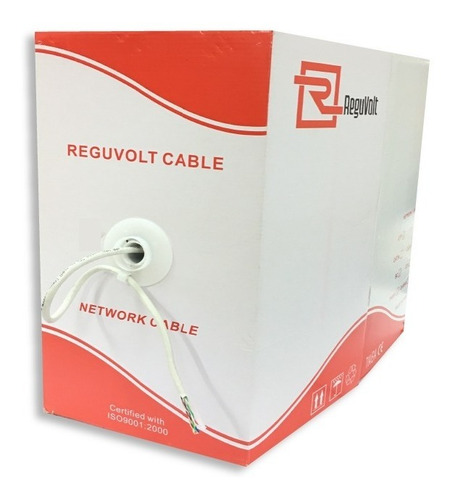 Imagen 4 de 10 de Reguvolt Cable Utp 5e 305m Ext Cca Rv-utp-504