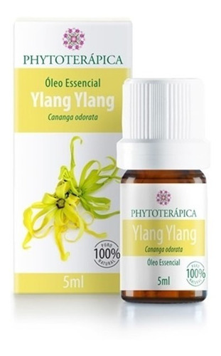 Óleo Essencial De Ylang Ylang 5ml (100% Puro) 