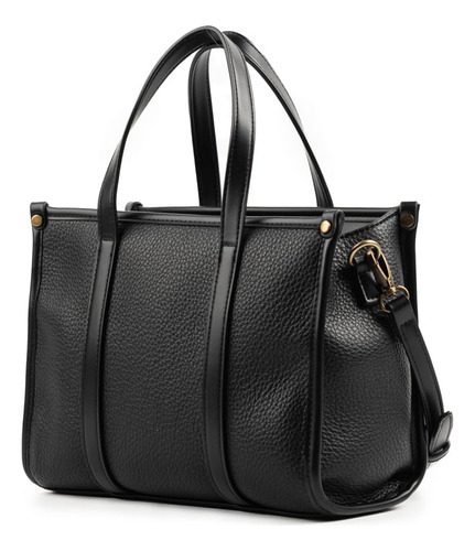 Tote Mediano Xl Extra Large Fey Negro