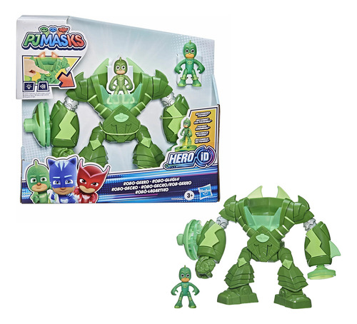 Pj Masks Robo Gekko- Juguete Preescolar Con Luces Y Son