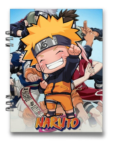 Cuaderno Naruto 15x20 Cms 100 Hojas | MercadoLibre