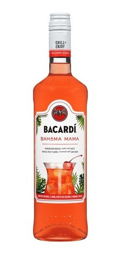 Ron Bacardi Bahama Mama Coctel - mL a $72