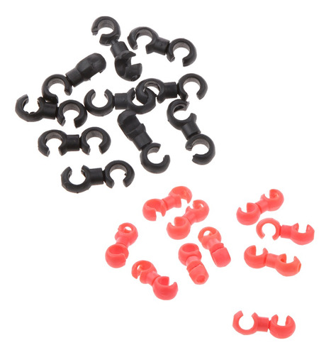 Set 20 Piezas Bicicleta Ciclo Mtb Cable De Freno S Clips De