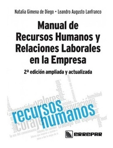 Libro Manual De Recursos Humanos Y Relaciones Laborales En L