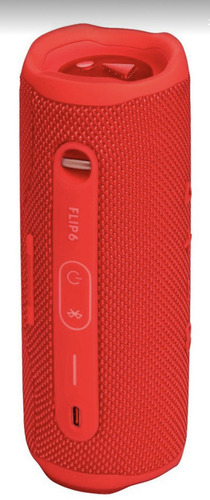 Bocina JBL Flip 6 JBLFLIP6BLK portátil con bluetooth waterproof roja 110V/220V