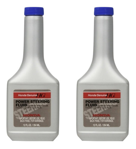 2 Pack Liquido Dirección Hidráulica Original Honda Genuino 